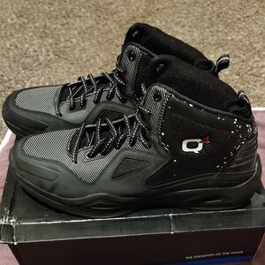 Black High-Top  Q4 Basketball Men's Shoes